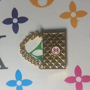 Chanel Purse Zipper Pull